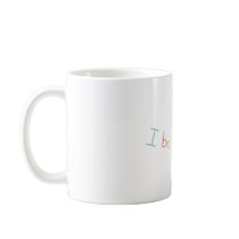 Caneca de Café com Citação Motivacional Eu Acredit