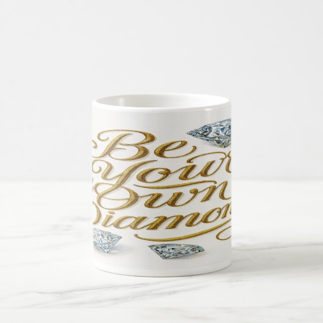 Caneca de Café com Citação Motivacional para Mulhe (Centro)