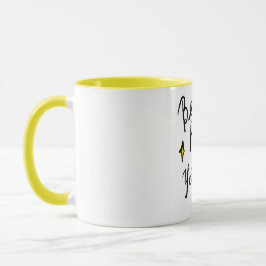 Caneca de Café com Citação Motivacional Seja Genti