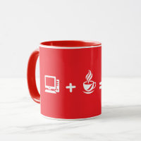 Caneca de café com código de programador engraçado