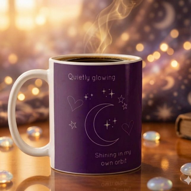 Caneca de Café com Design Celestial Personalizado (Criador carregado)