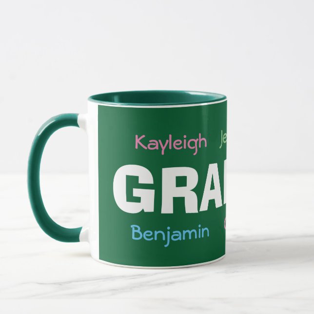Caneca de café com design de AVÓ (Esquerda)