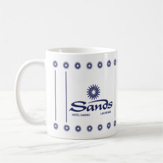 Caneca de café com design estilo Retro Sands Casin