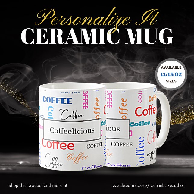 Caneca de Café com Design Exclusivo Personalizado (Criador carregado)