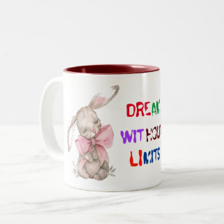 Caneca de café com dois tons no sono