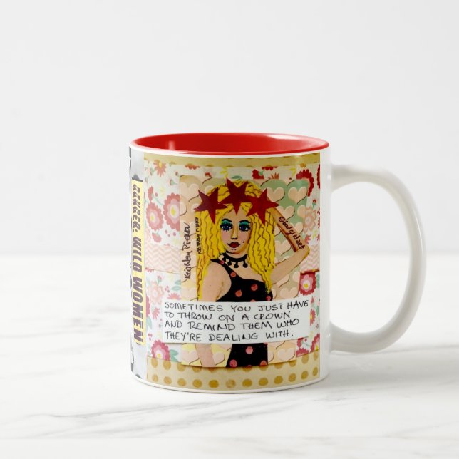 Caneca de café com duas tonalidades (Direita)