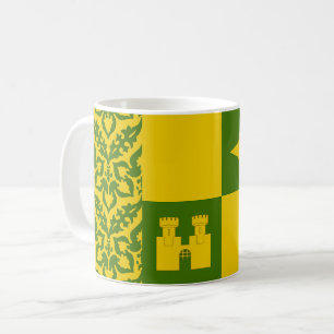 Caneca de Café com Emblema do Povo do Cantão do Ca