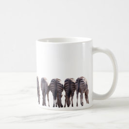 Caneca de Café com Estampa de Zebra