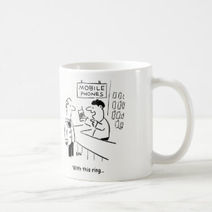 Caneca De Café Com Este Anel. Vendendo um Telefone a um Vicar