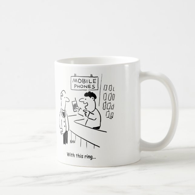 Caneca De Café Com Este Anel. Vendendo um Telefone a um Vicar (Direita)