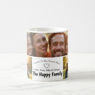 Caneca de Café com Foto da Família