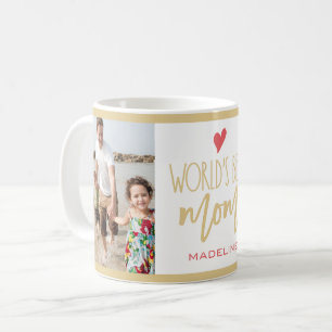Caneca de Café com Foto da Melhor Mãe do Mundo