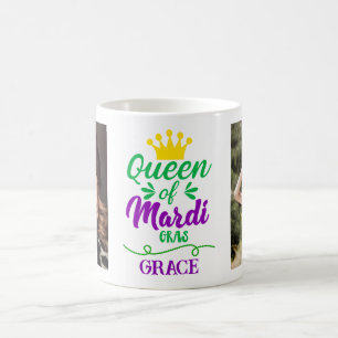 Caneca de Café com Foto da Rainha do Mardi Gras