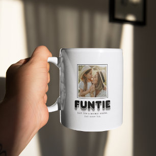 Caneca de Café com Foto da Tia Funtie Moderna