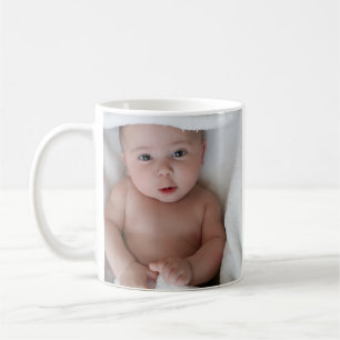 Caneca de Café com Foto de Bebê