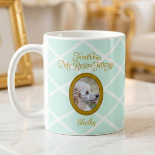 Caneca de Café com Foto de Poodle – Para Sempre Me