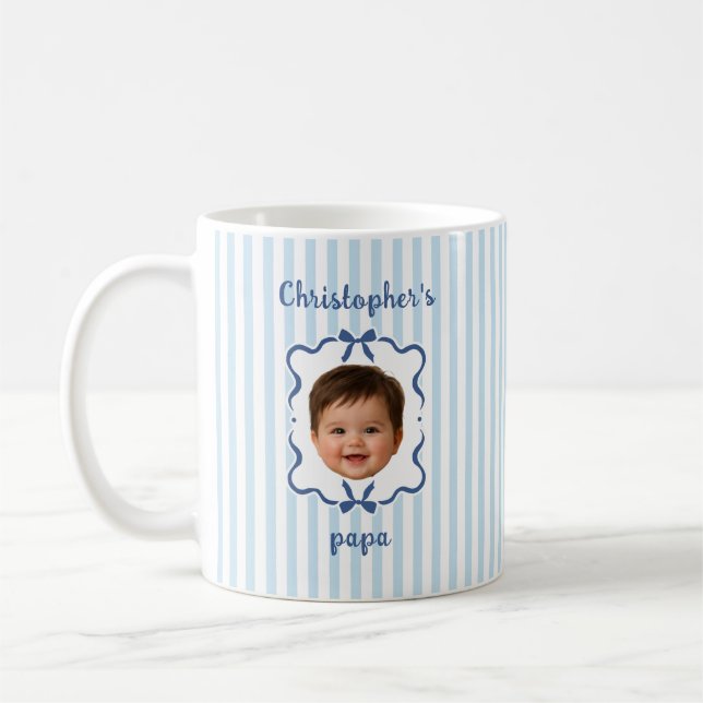 Caneca de Café com Foto Personalizada do Bebê para (Esquerda)