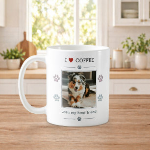 Caneca de Café com Foto Personalizada do Cachorro