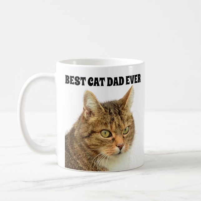 CANECA DE CAFÉ COM FOTO PERSONALIZADA MELHOR PAI D (Esquerda)