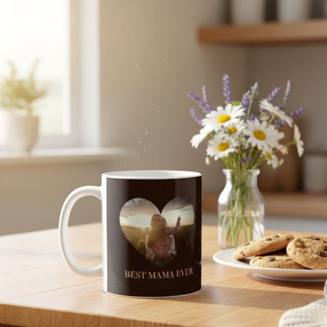 Caneca de café com foto personalizada presente par (click to customise with your photo and text!
)