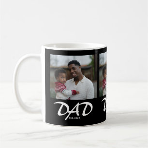 Caneca de Café com Foto Preto Ousado 3 Estabelecid