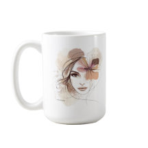 Caneca de Café com Letra de Música Almost Love da