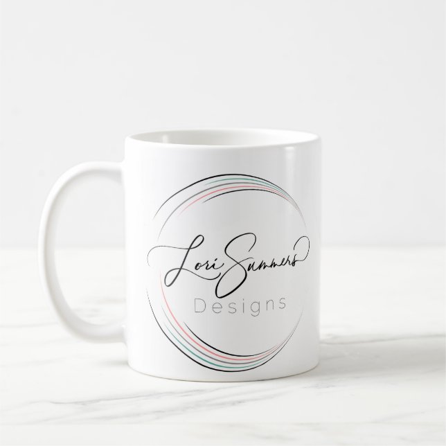 Caneca de Café com Logo (Esquerda)