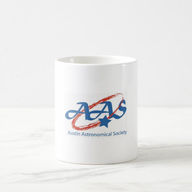 Caneca de café com logotipo AAS pequeno (Centro)