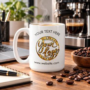 Caneca de Café com Logotipo de Marca Personalizada