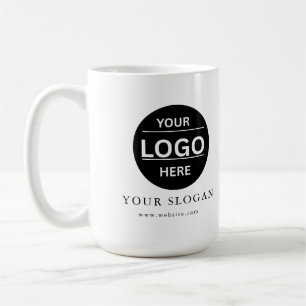Caneca de Café com Logotipo de Negócios Moderno Pe