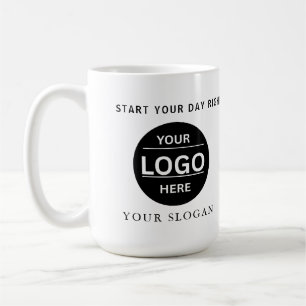 Caneca de Café com Logotipo de Negócios Moderno Pe