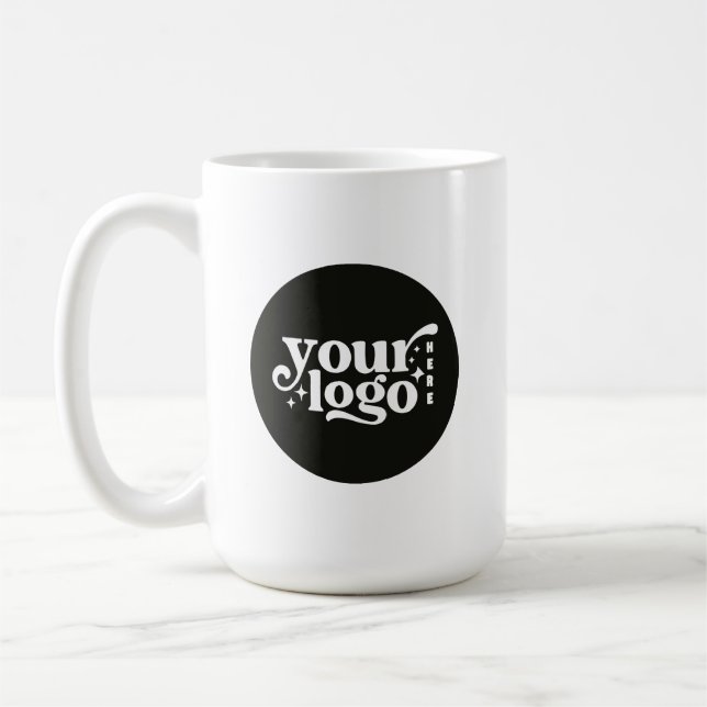 Caneca de Café com Logotipo Personalizado de Empre (Esquerda)