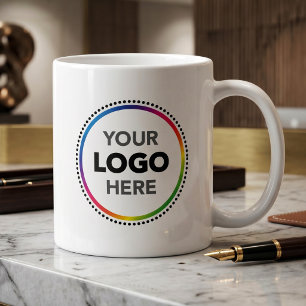 Caneca de Café com Logotipo Personalizado   Materi