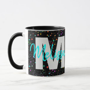 Caneca de Café com Monograma Personalizado