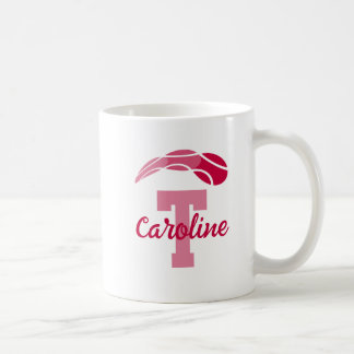 Caneca de café com monograma personalizado para te