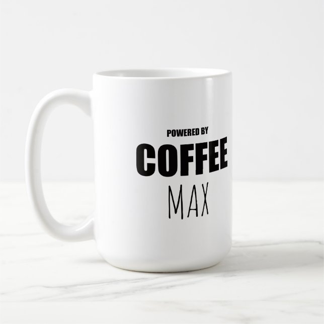Caneca de Café com Nome de Pet Personalizado | Ali (Esquerda)