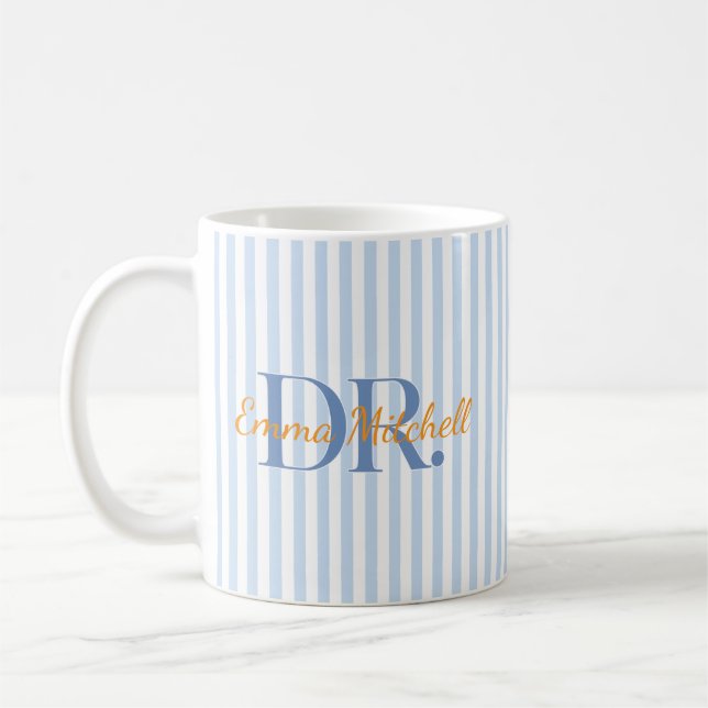 Caneca de Café com Nome Personalizado de Médico Pr (Esquerda)
