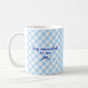 Caneca de Café com Nome Personalizado e Laço Fofo