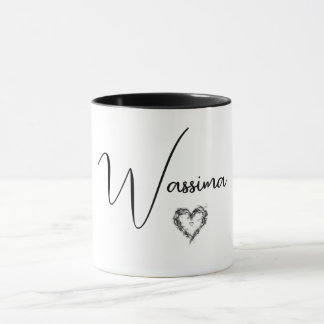 Caneca de Café Com Nome, Presente de Aniversário N
