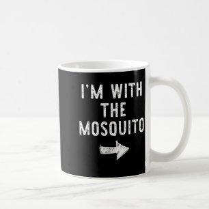 Caneca De Café com O Mosquito Fantasia de Casal Engraçada de Hall
