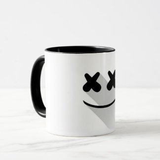 Caneca de Café com Padrão Colorido de Rabiscos | D