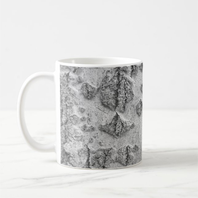 Caneca de café com padrão de latido (Esquerda)