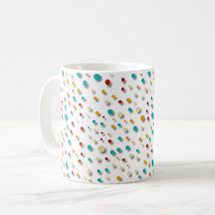 Caneca de Café com Padrão Retro Moderno de Present