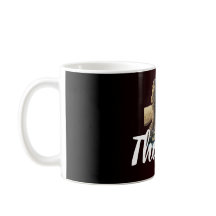 Caneca de Café com Paisagem Urbana Majestosa e Esp