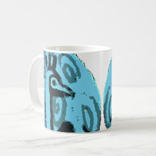 Caneca de Café com Pavão