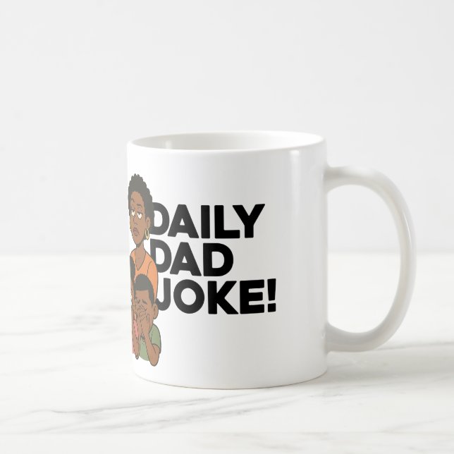 Caneca de Café com Piada Diária do Papai  (Direita)