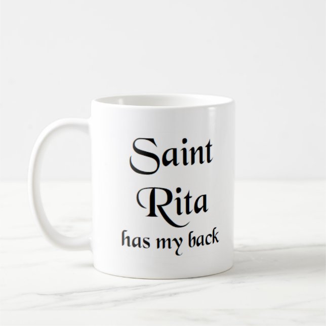 caneca de café com rita santo (Esquerda)
