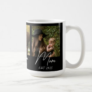 Caneca de Café com Roteiro Estabelecido pela Mamãe