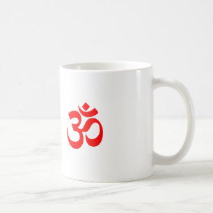 Caneca de café com símbolo do OM