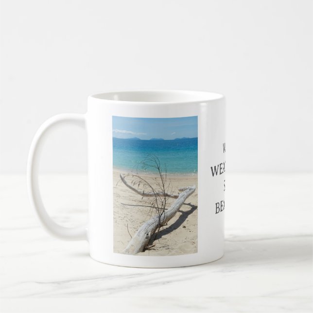 CANECA DE CAFÉ COM TEMA DE MADEIRA FLUTUANTE (Esquerda)
